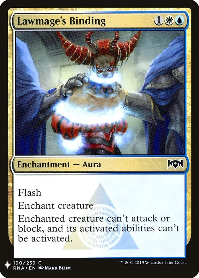Image for Lawmage's Binding (190) [The List Reprints]
