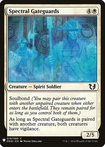 Image for Spectral Gateguards (19) [The List Reprints]