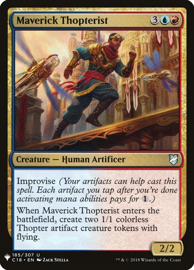 Image for Maverick Thopterist (C18) (185) [The List Reprints]