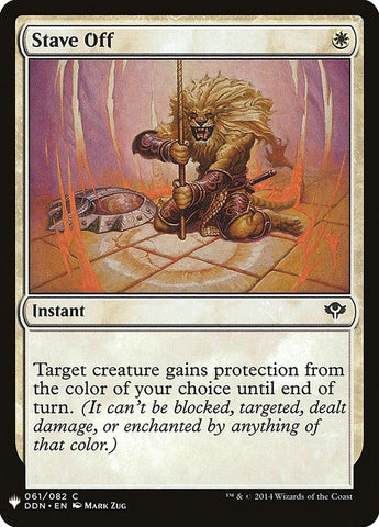 Image for Stave Off (61) [The List Reprints]