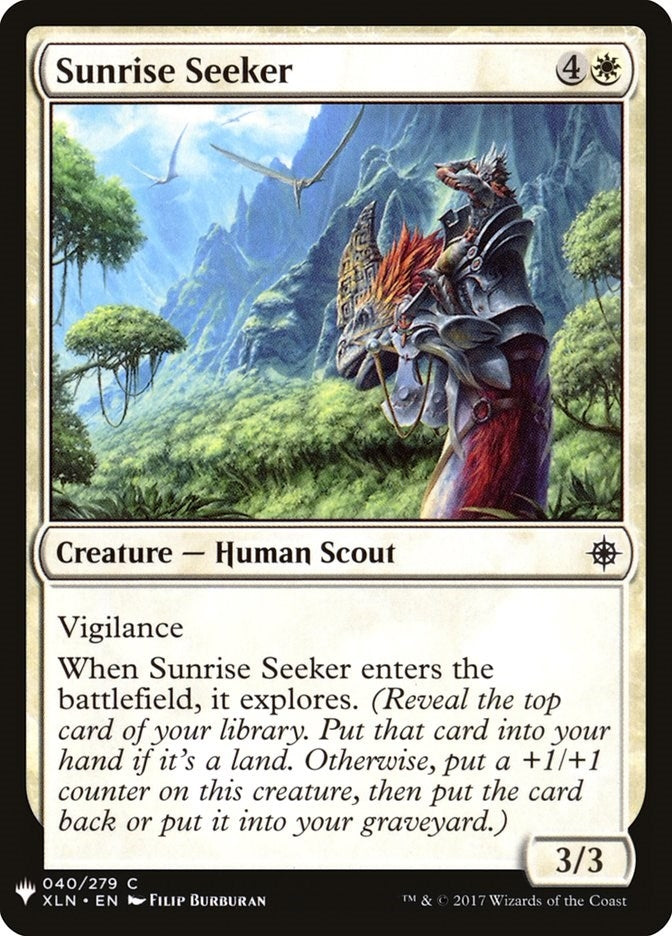 Image for Sunrise Seeker (40) [The List Reprints]