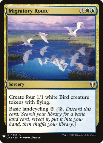 Image for Migratory Route (161) [The List Reprints]