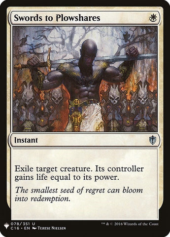 Image for Swords to Plowshares (C16) (78) [The List Reprints]