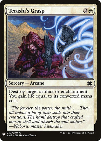 Image for Terashi's Grasp (37) - Magic: The Gathering