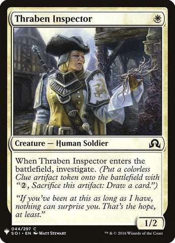 Image for Thraben Inspector (44) [The List Reprints]