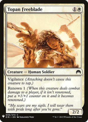 Image for Topan Freeblade (36) [The List Reprints]