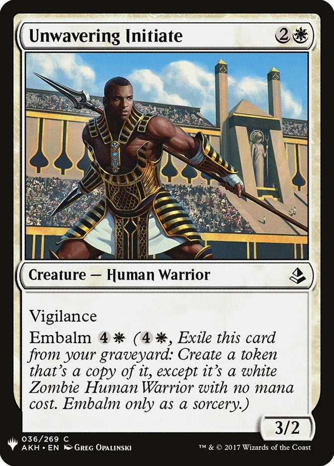 Image for Unwavering Initiate (36) [The List Reprints]