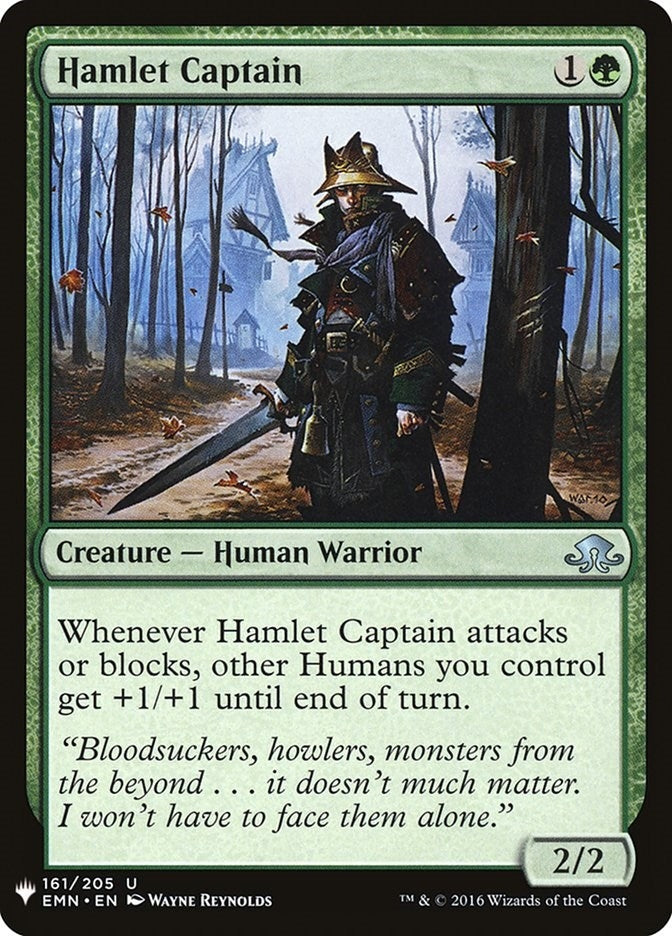 Image for Hamlet Captain (161) [The List Reprints]