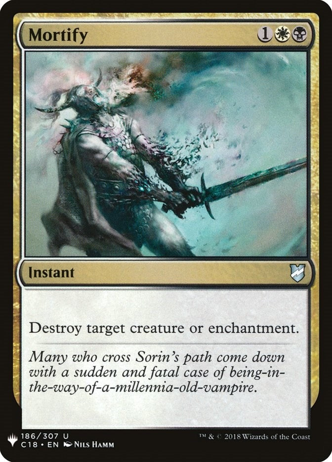 Image for Mortify (C18) (186) [The List Reprints]