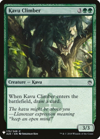 Image for Kavu Climber (175) [The List Reprints]
