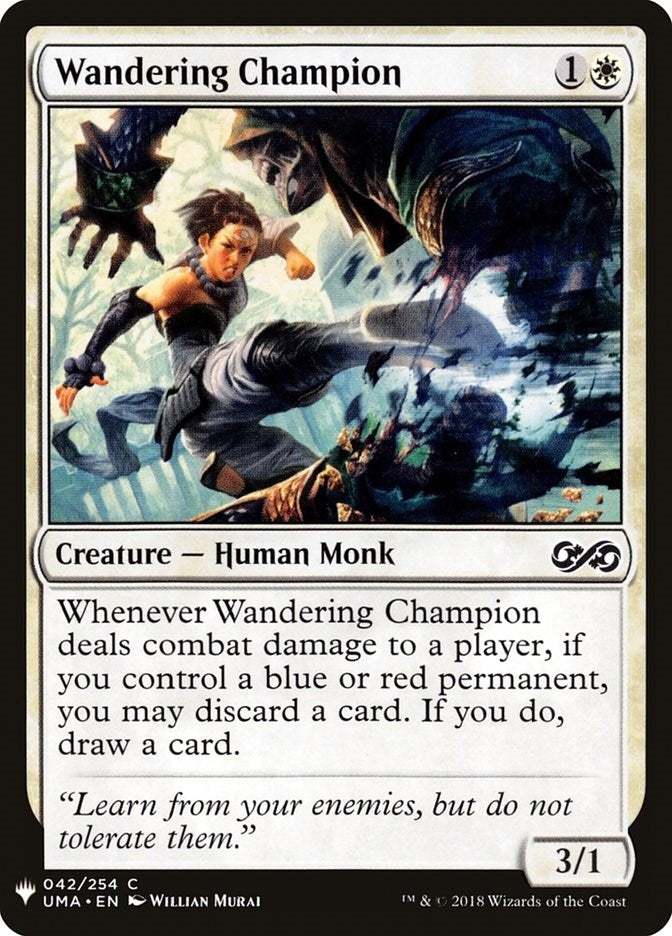 Image for Wandering Champion (42) [The List Reprints]