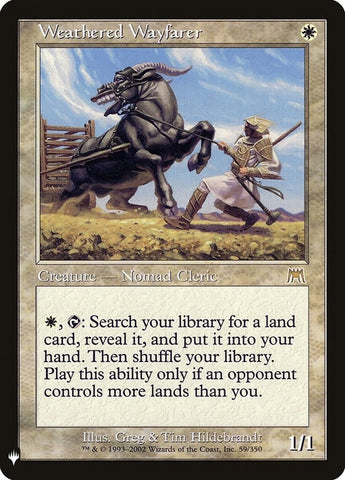 Image for Weathered Wayfarer (59) [The List Reprints]