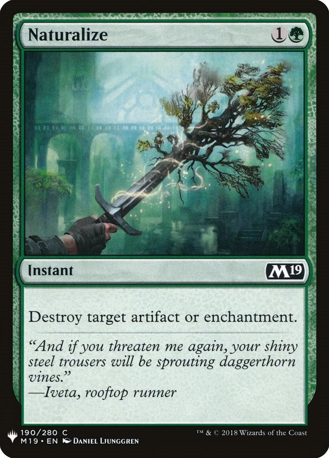 Image for Naturalize (190) [The List Reprints]