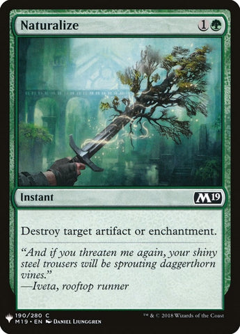 Image for Naturalize (190) [The List Reprints]
