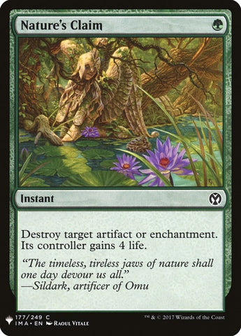 Image for Nature's Claim (177) [The List Reprints]