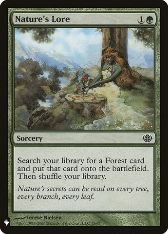 Image for Nature's Lore (DDD) (17) [The List Reprints]