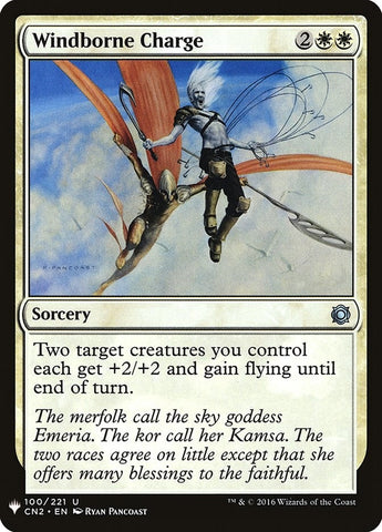 Image for Windborne Charge (100) [The List Reprints]