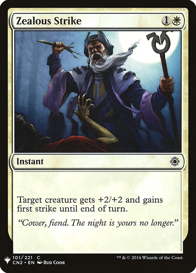 Image for Zealous Strike (101) [The List Reprints]
