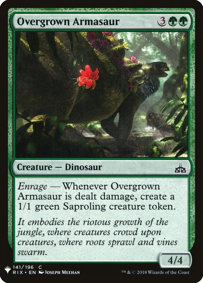 Image for Overgrown Armasaur (141) [The List Reprints]