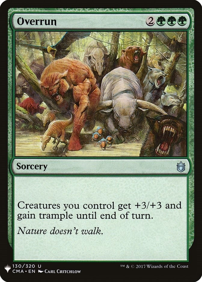 Image for Overrun (130) [The List Reprints]