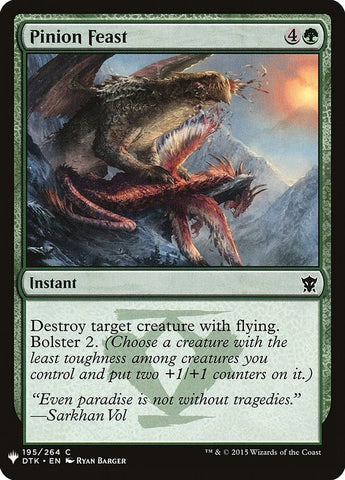 Image for Pinion Feast (195) [The List Reprints]