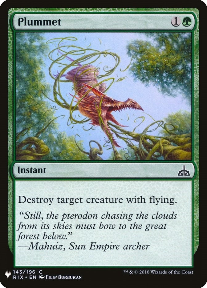 Image for Plummet (143) [The List Reprints]