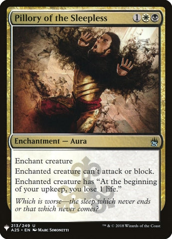 Image for Pillory of the Sleepless (213) [The List Reprints]