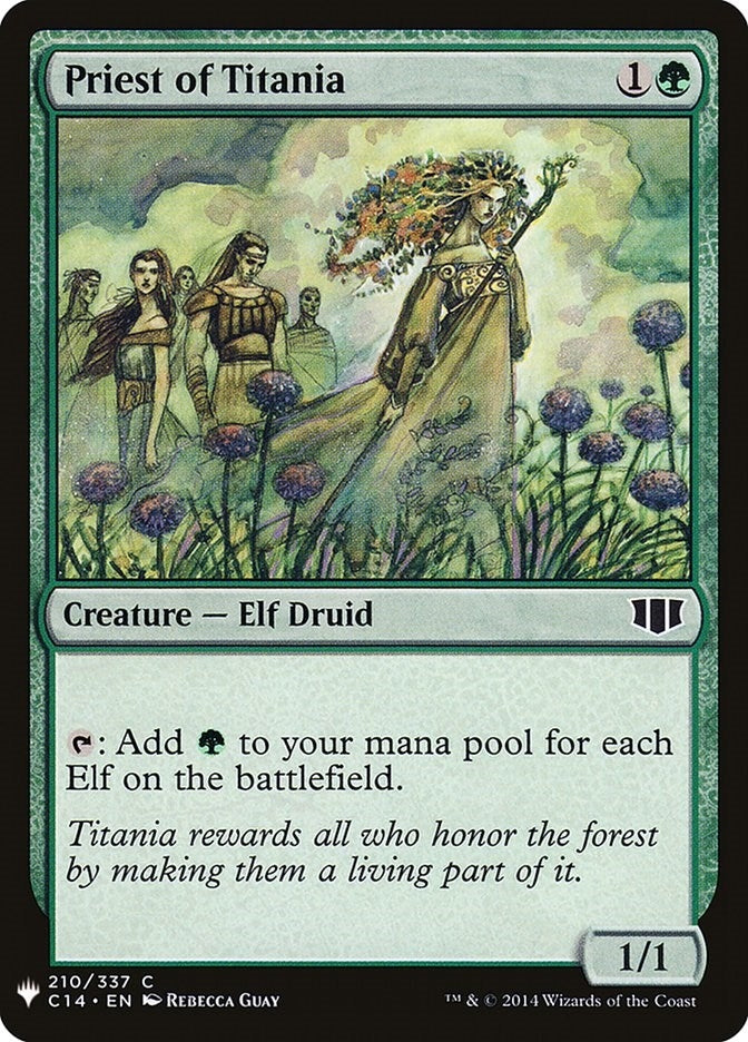 Image for Priest of Titania (210) [The List Reprints]
