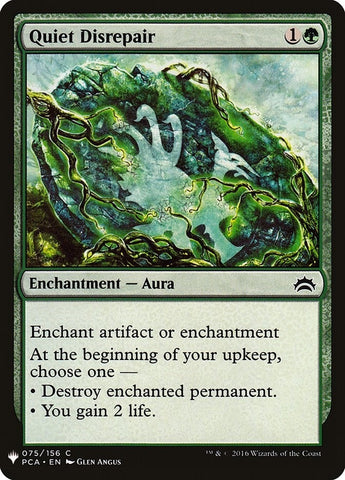 Image for Quiet Disrepair (75) [The List Reprints]