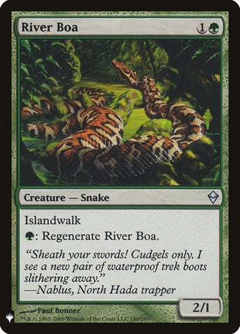 Image for River Boa (180) [The List Reprints]