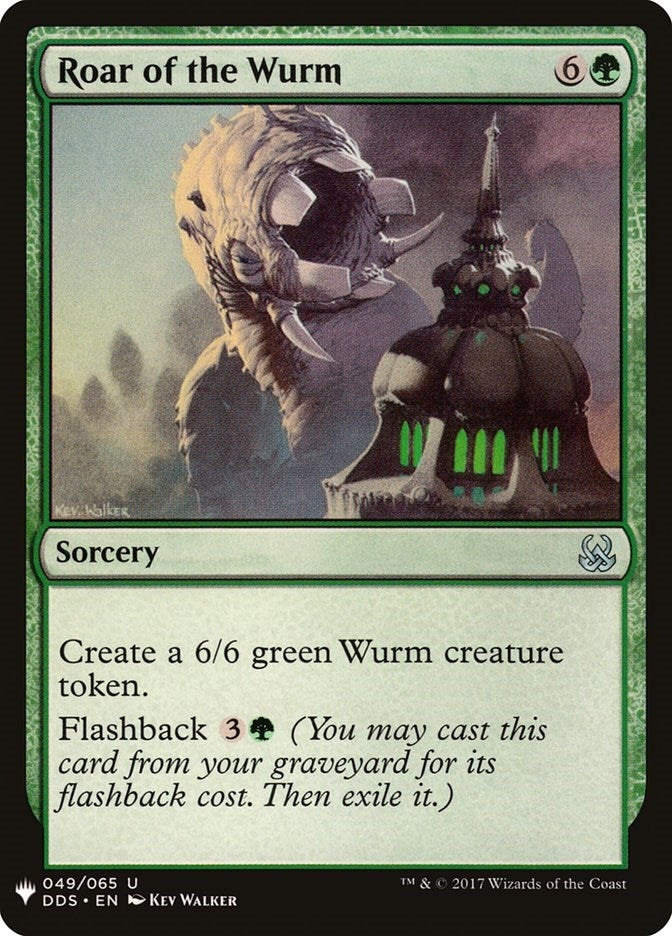 Image for Roar of the Wurm (49) [The List Reprints]