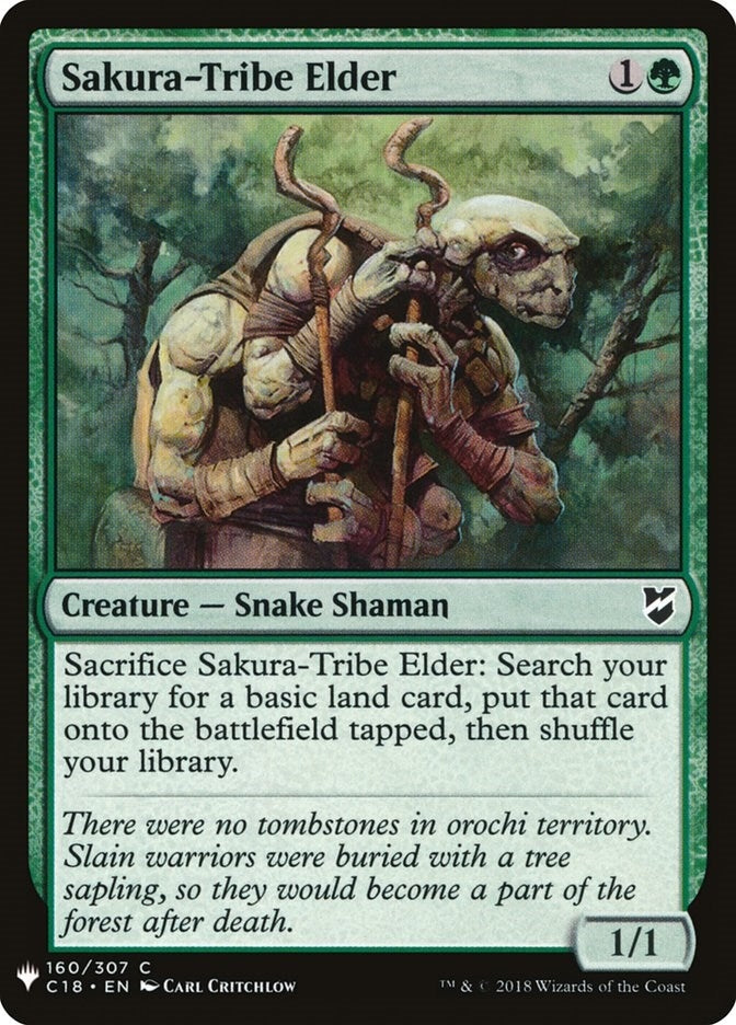 Image for Sakura-Tribe Elder (160) [The List Reprints]
