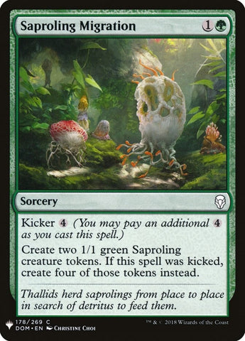 Image for Saproling Migration (178) [The List Reprints]