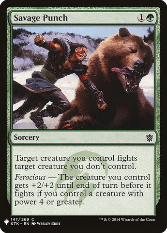 Image for Savage Punch (147) [The List Reprints]