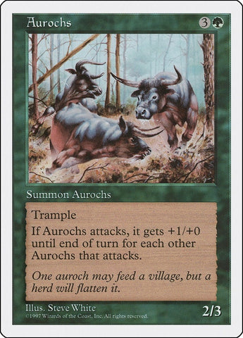Image for Aurochs [Fifth Edition]