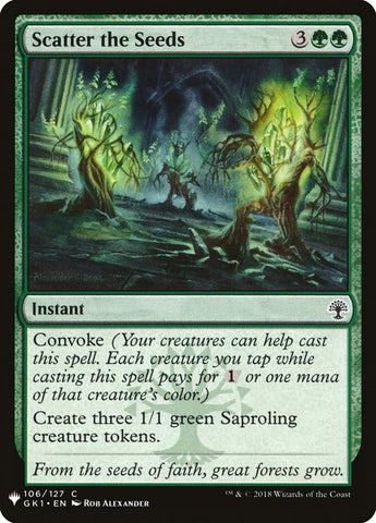 Image for Scatter the Seeds (106) [The List Reprints]