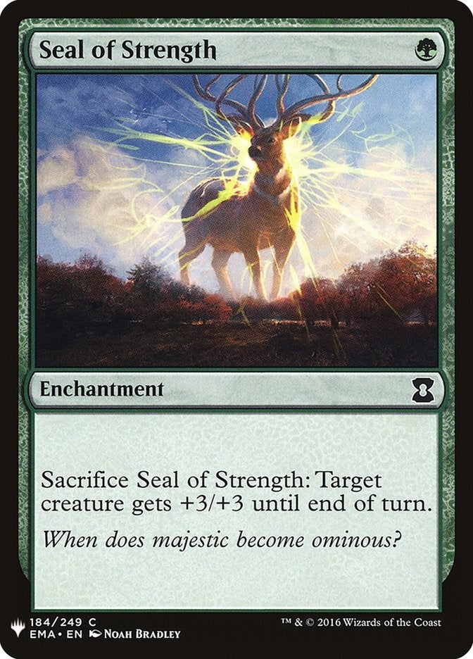 Image for Seal of Strength (184) [The List Reprints]