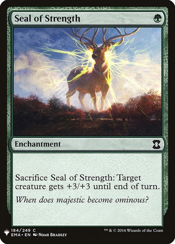 Image for Seal of Strength (184) [The List Reprints]