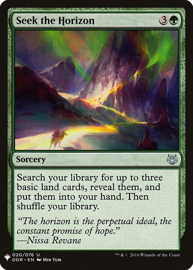 Image for Seek the Horizon (20) [The List Reprints]