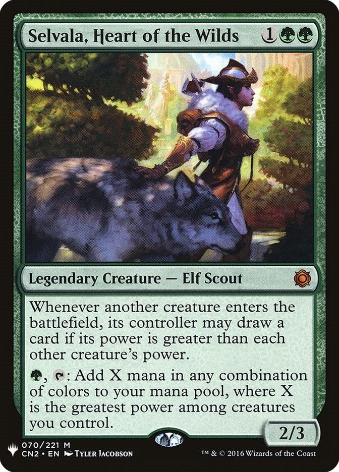 Image for Selvala, Heart of the Wilds (70) [The List Reprints]