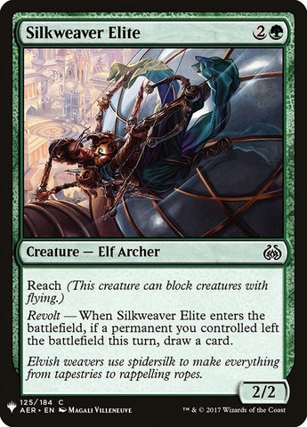 Image for Silkweaver Elite (125) [The List Reprints]