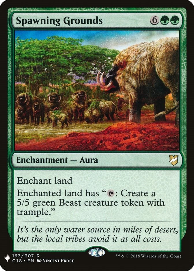 Image for Spawning Grounds (163) [The List Reprints]