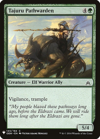 Image for Tajuru Pathwarden (145) [The List Reprints]