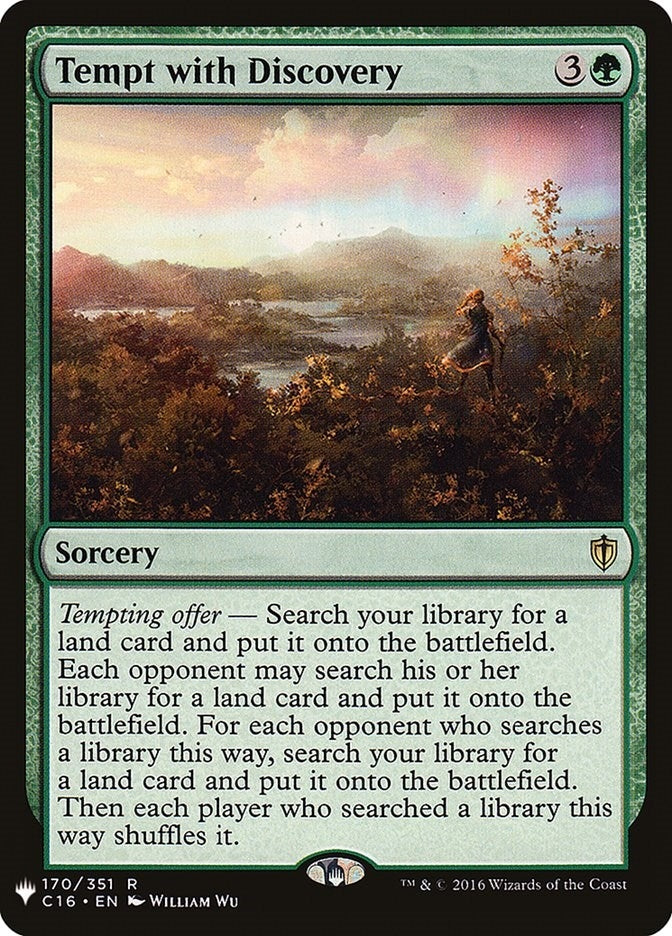 Image for Tempt with Discovery (170) [The List Reprints]