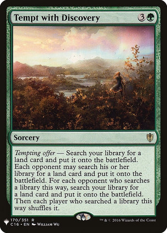 Image for Tempt with Discovery (170) [The List Reprints]