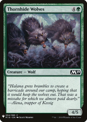 Image for Thornhide Wolves (204) [The List Reprints]
