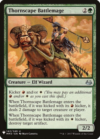 Image for Thornscape Battlemage (142) [The List Reprints]