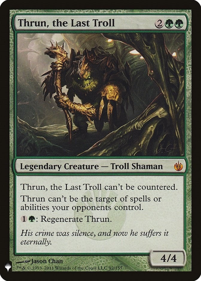 Image for Thrun, the Last Troll (92) [The List Reprints]