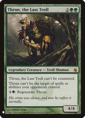 Image for Thrun, the Last Troll (92) [The List Reprints]