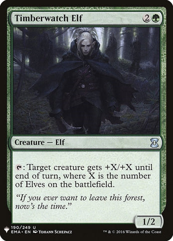 Image for Timberwatch Elf (190) [The List Reprints]